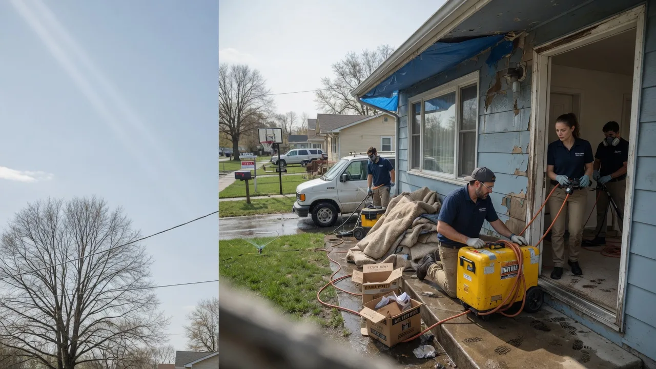Basement Flood Cleanup in Portales, NM near me